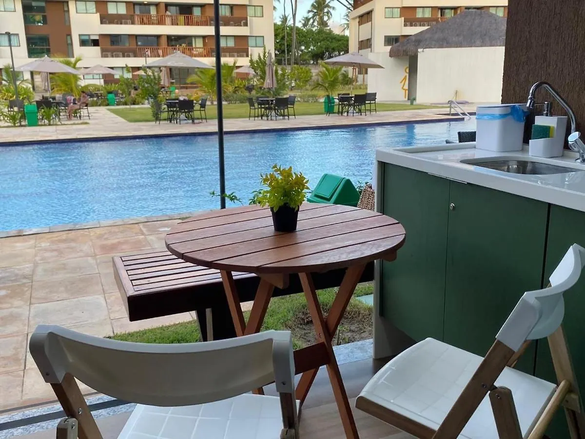 Flat Terreo - Porto De Galinhas Pe - Condominio Cupe Beach Living - Pe Na Areia 아파트